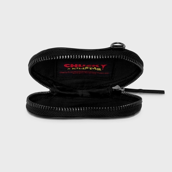 Killstar Black and Red Chucky Heart Love Hurts Coin Purse/Wristlet NWT - Picture 3 of 4